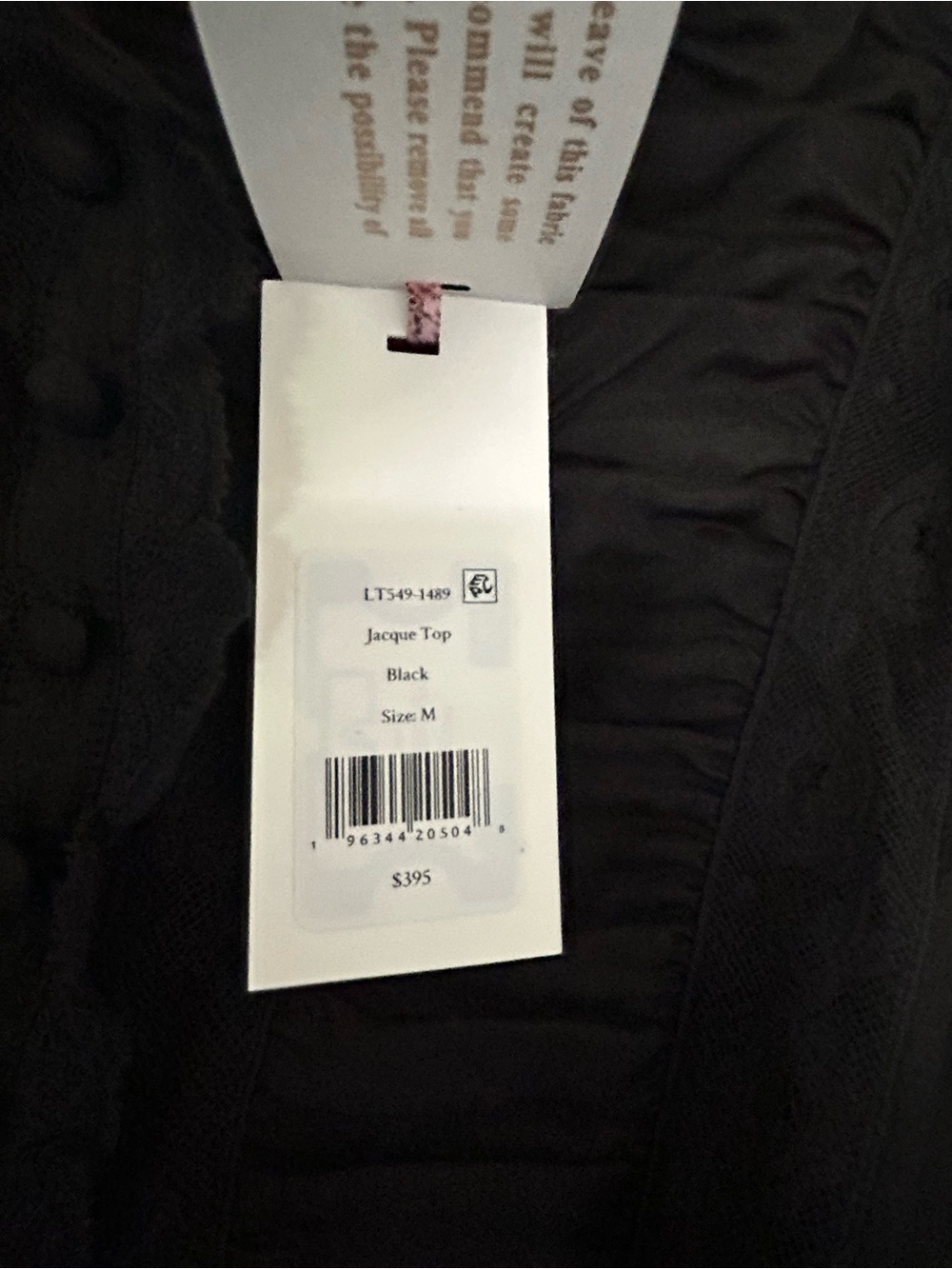 NWT LoveShackFancy Silk Jacque Blouse - Picture 3 of 4